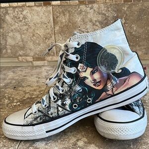 Converse All Star Wonder Women High-Top Sneakers Unisex Men’s 8, Women’s 10